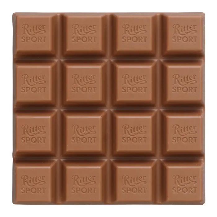 Ritter Sport Milk Chocolate with Cornflakes – Crunchy Cornflake Chocolate Bar (100g)