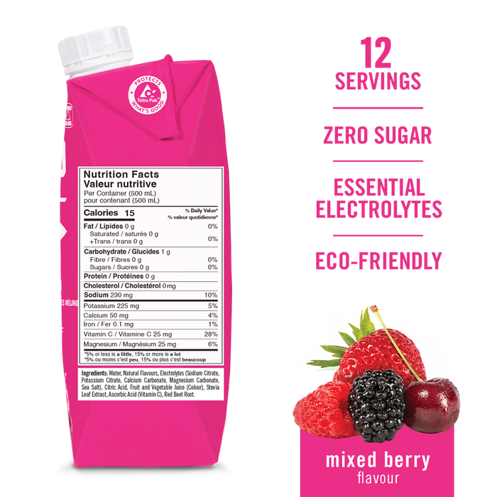 Bio Steel Sports Hydration Mixed Berry 500ml