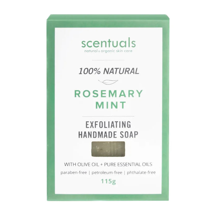 Scentuals Handmade Soap Rosemary Mint 115g