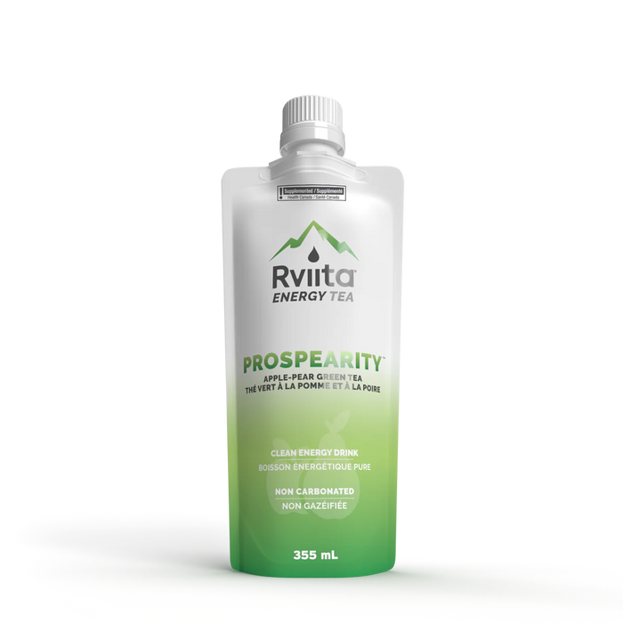 Rviita Prospearity Apple Pear Green Tea - Refreshing Natural Beverage (355ml)