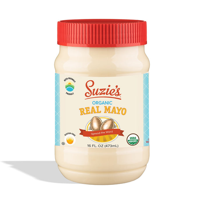 Suzie's Organic Mayonnaise - Classic Creamy Spread, Non-GMO (473ml)