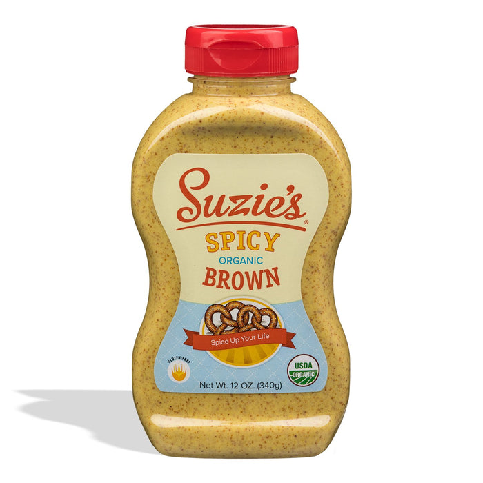 Suzie's Organic Spicy Brown Mustard 355ml