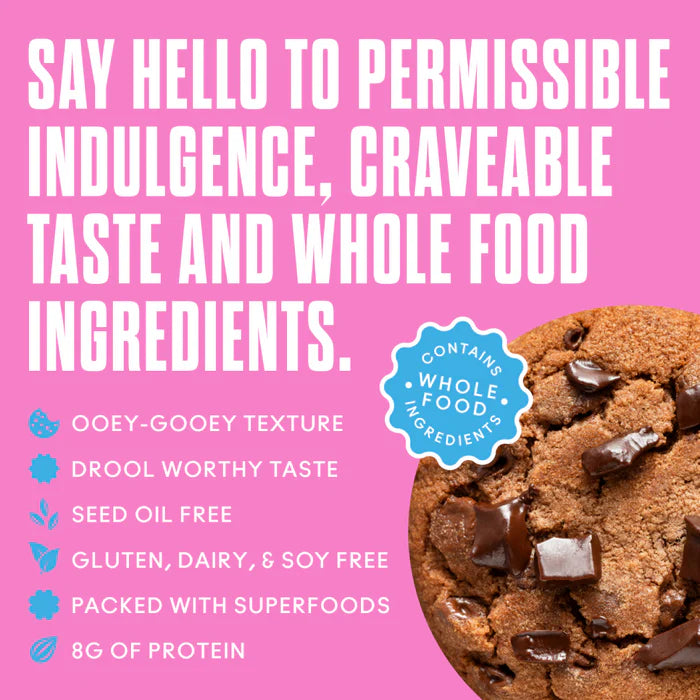 Toto Sea Salt Chocolate Chip Cookie – Plant-Based, Gluten-Free (64g)