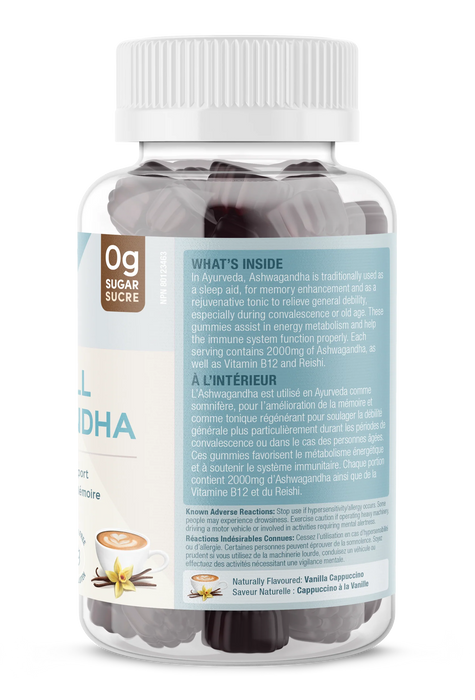 Suku Vitamins AshwaChill Ashwagandha – Stress Support Gummies (60 Gummies) 60gummies