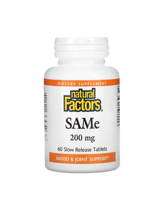 Natural Factors - SAMe 200mg 30 Tablets