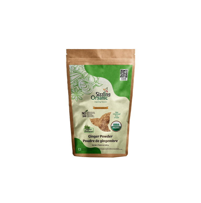 Sizzling Organic Ginger Powder 50g