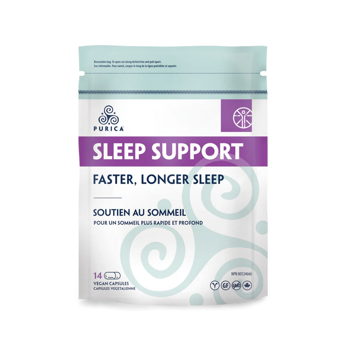 Purica Sleep Support 14vcaps - Faster Longer Sleep