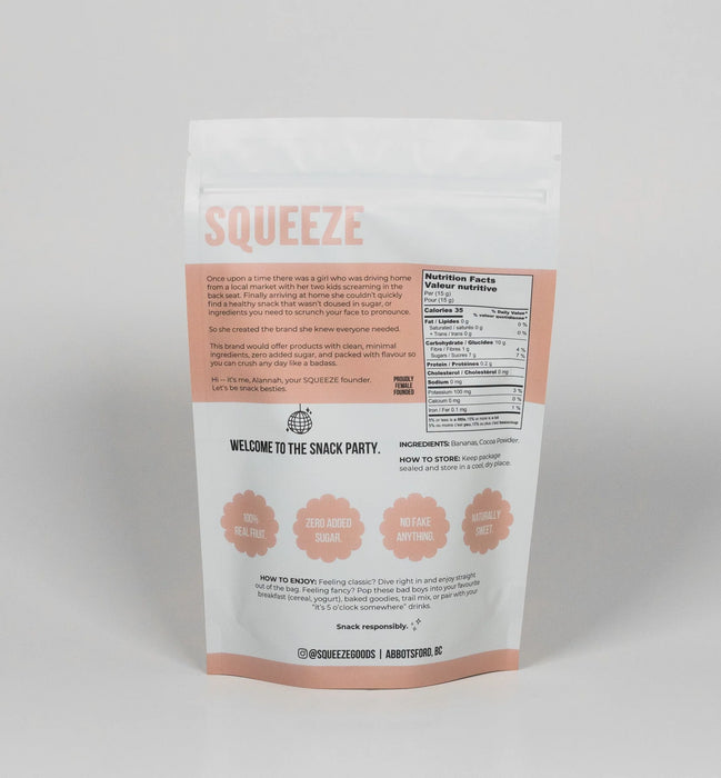 Squeeze Freeze-Dried Fruit - Banana & Cocoa (40g)