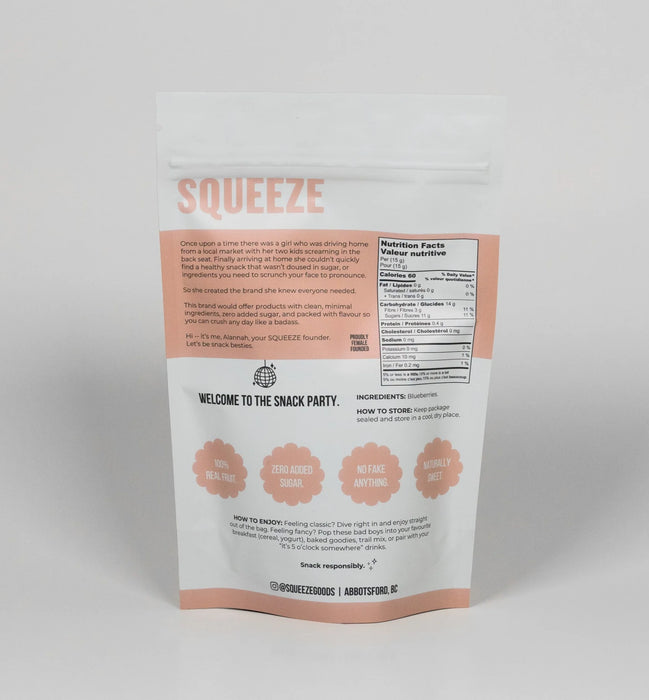 Squeeze Freeze-Dried Fruit - Blueberries (40g)