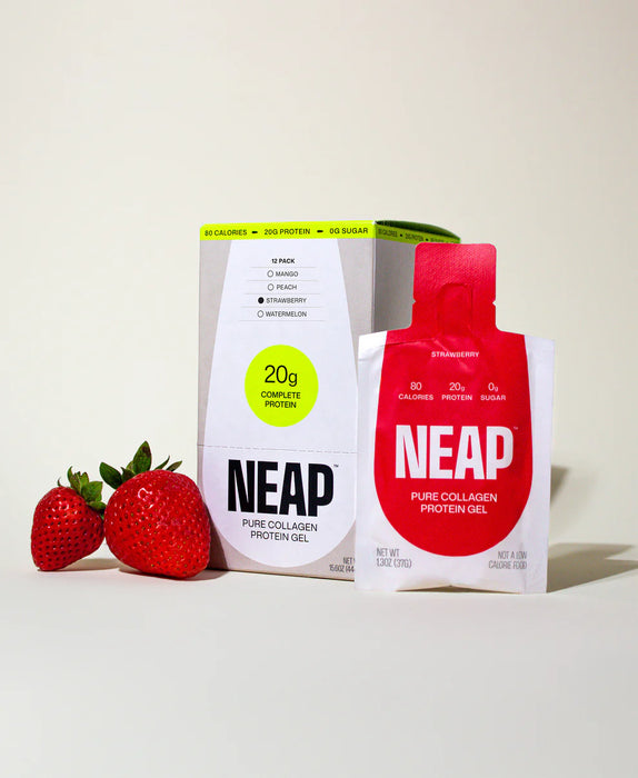 NEAP Pure Collagen Protein Gel – Strawberry, Skin & Joint Support (37g)