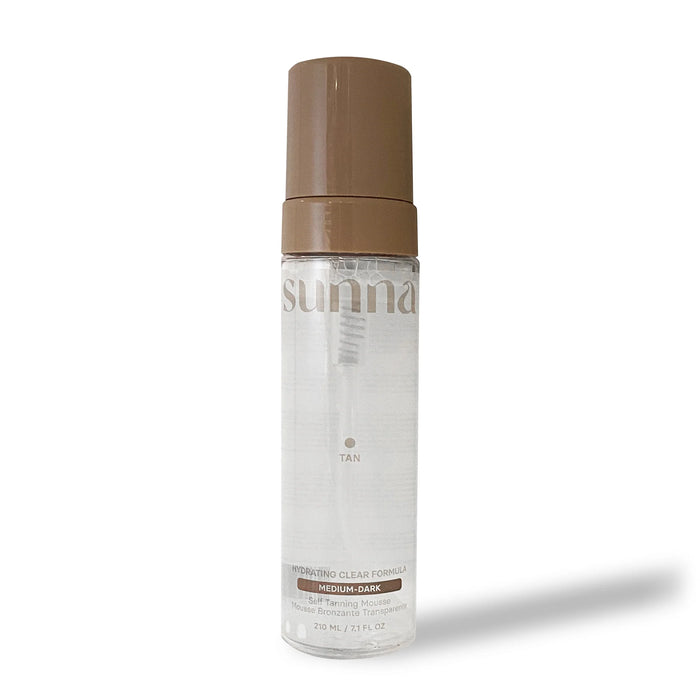 Sunna Clear Express Self Tanning Mousse – Medium-Dark (210ml)