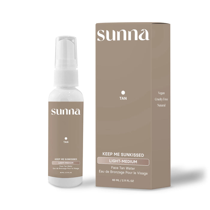 Sunna Face Tan Water - Light-Medium (60ml)