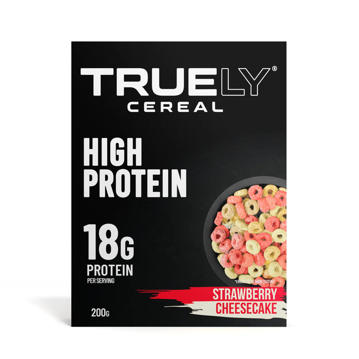 Truely Cereal – Strawberry Cheesecake High-Protein, Low Sugar (200g)