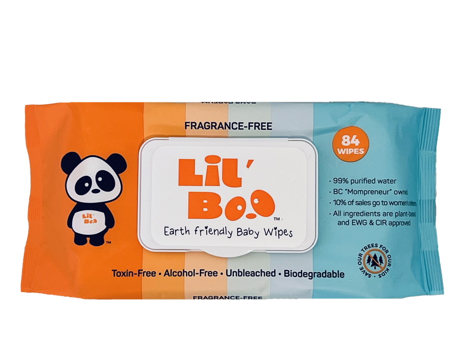 Lil' Boo Earth Friendly Baby Wipes 84 count