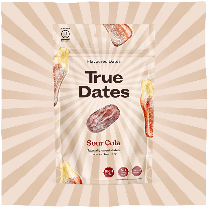 True Dates Sour Cola – Vegan Candy Snack (100g)