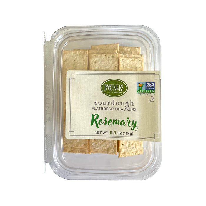 Partners Crackers Sourdough Rosemary 184g