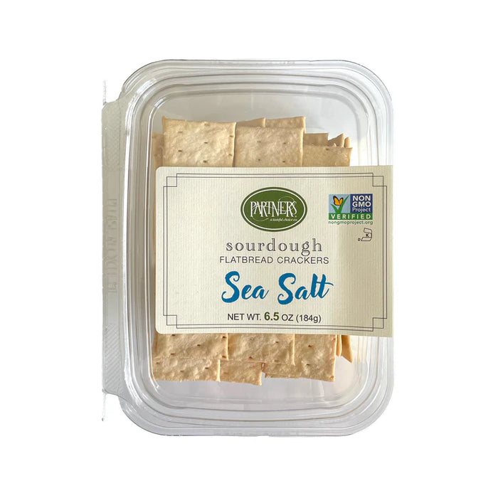 Partners Sourdough Crackers - Sea Salt Flavor (184g)