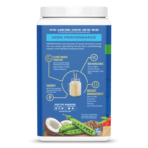 Sunwarrior Plant-Based Protein Blend Mocha Flavour 750g