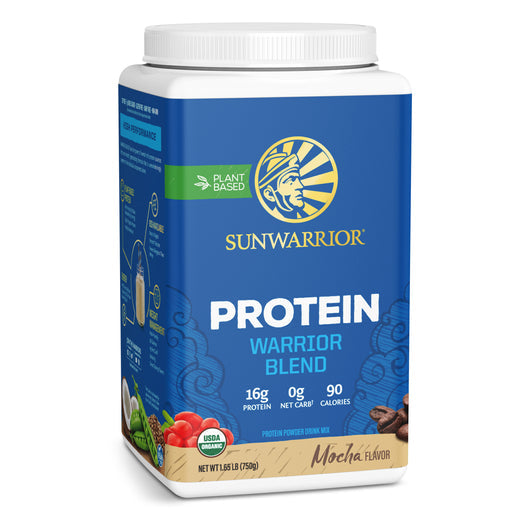 Sunwarrior Plant-Based Protein Blend Mocha Flavour 750g
