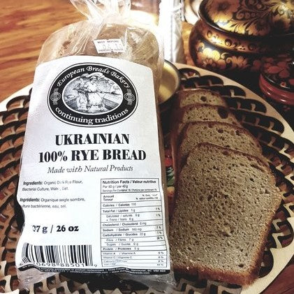 European Bakery Ukranian Rye Bread 737g