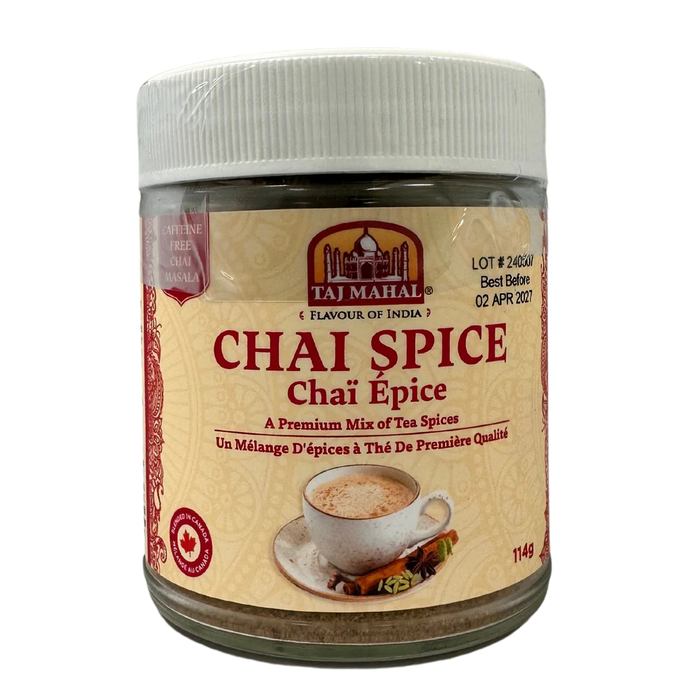 Taj Mahal Chai Spice Mix – Authentic Indian Tea Blend (114g)