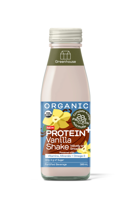 Greenhouse Organic Protein Vanilla Shake 300ml