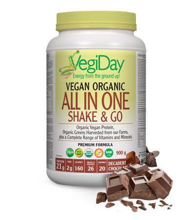 VegiDay Vegan Organic Protein Chocolate 900g