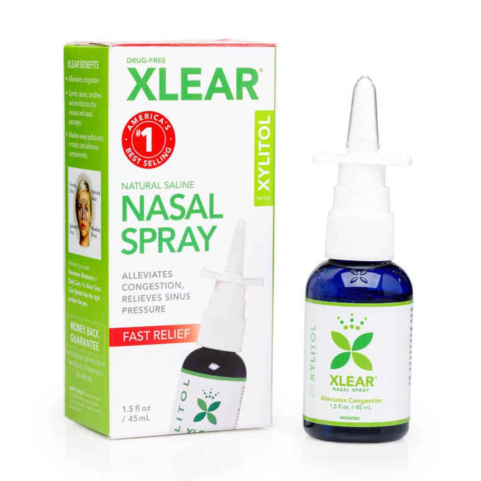 Xlear Nasal Spray Alleviates Congestion 45ml