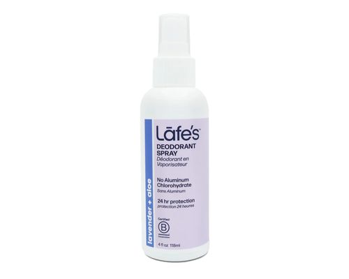 Lafe's Deodorant Spray 118ml Lavender & Aloe Scent
