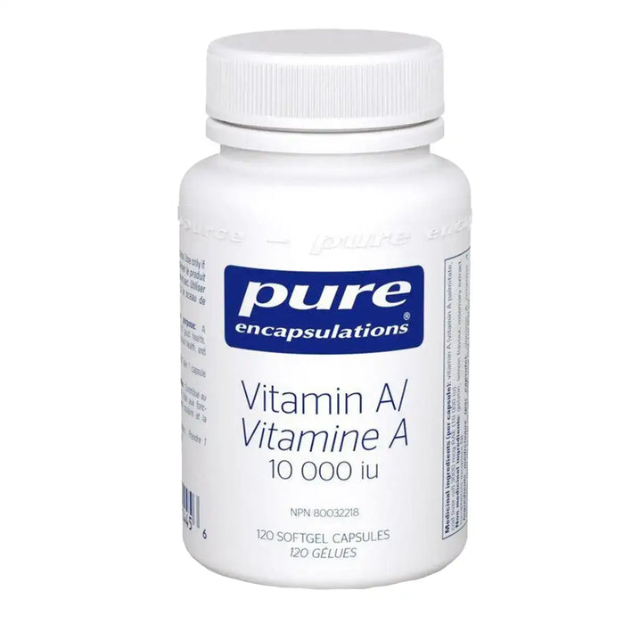 Pure Encapsulations Vitamin A 10,000 IU – Eye and Immune Health Support (120 Capsules) 180 capsules