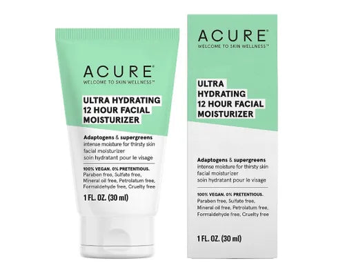 Acure Ultra Hydrating 12 Hour Facial Moisturizer 1fl.oz.