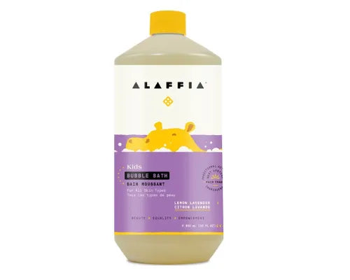 Alaffia Kids Bubble Bath Lemon Lavendar Scent 950ml
