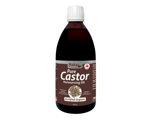 Naka Pure Castor Oil Certified Organic 500ml