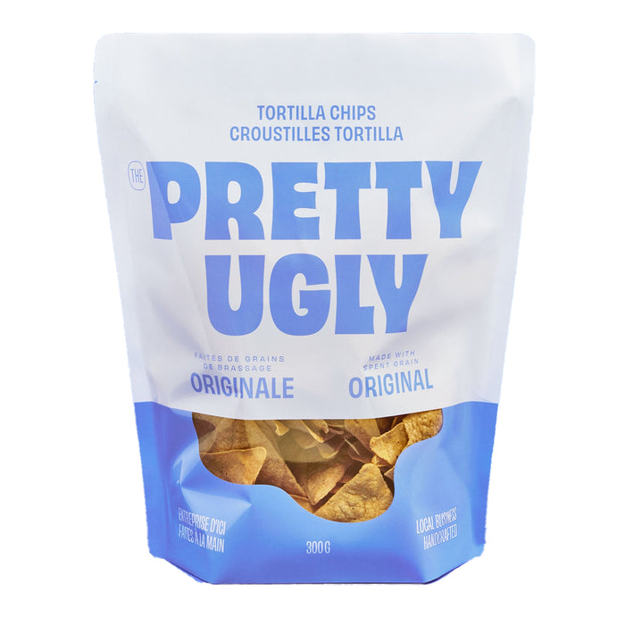 Pretty Ugly Tortilla Chips Original – Upcycled Corn Snack, Gluten-Free (300g)