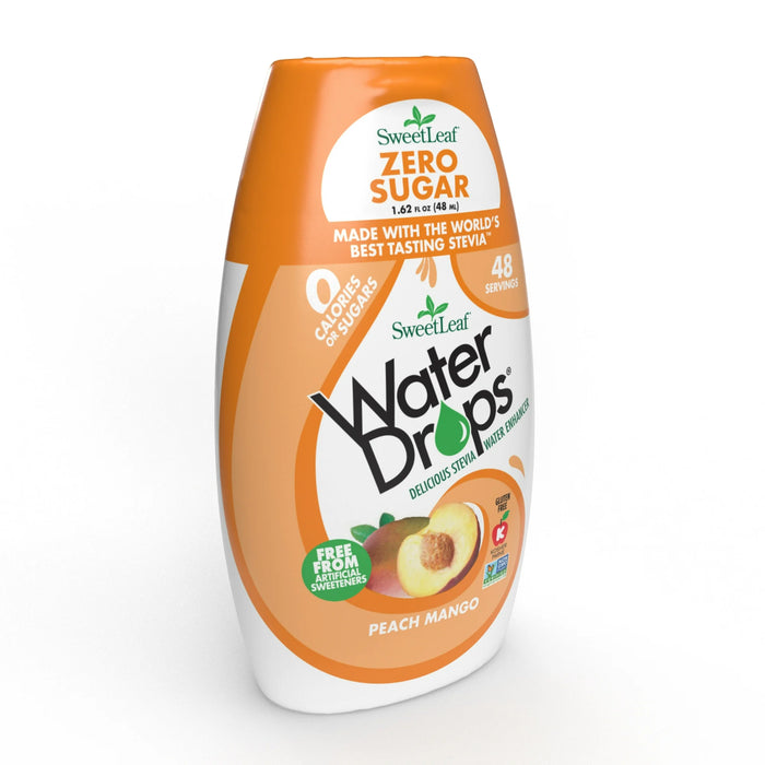 SweetLeaf Water Drops, Peach Mango 48ml
