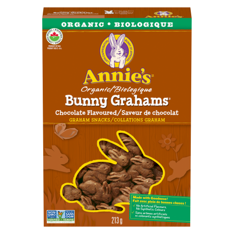 Annie's Org Bunny Grahams - Chocolate 213g