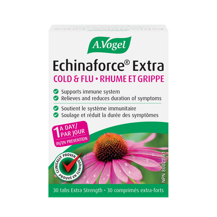 A. Vogel - Echinaforce Extra for Cold & Flu (Extra Strength) 30 Tablets
