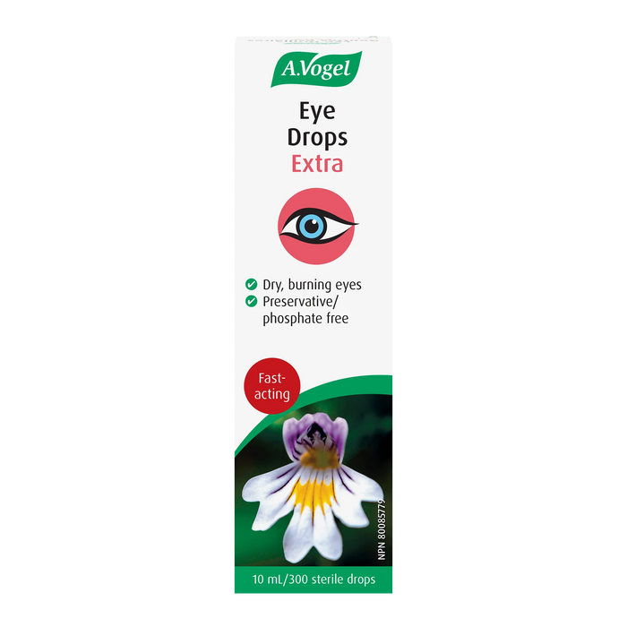 A.Vogel Eye Drops Extra - Natural Dry Eye Relief, Preservative-Free (10ml)