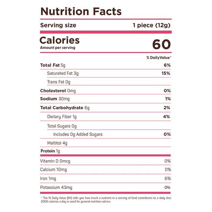 Awake Almond Sea Salt Caffeinated Chocolate Bites. 8X12g