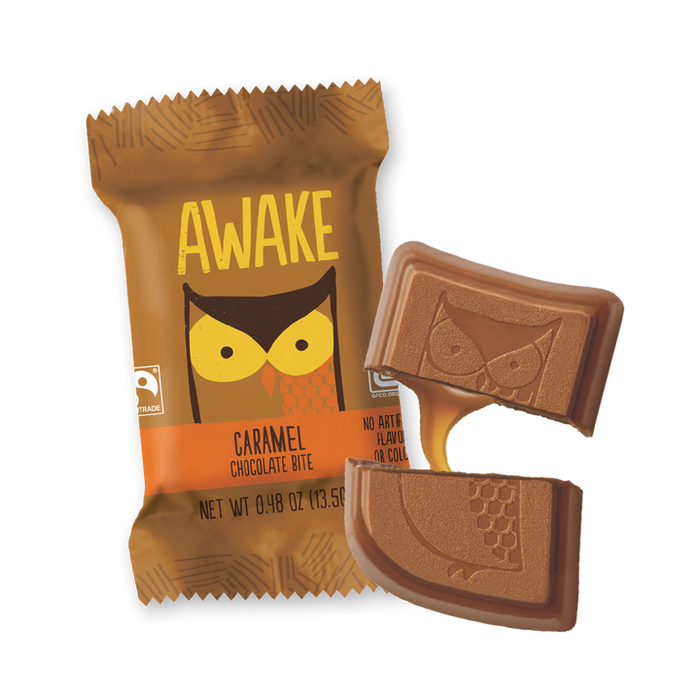 Awake Caramel Chocolate With Cafeine  10 X 13.5g