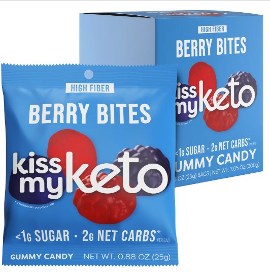 Kiss My Keto Gummies Berry Bites 25g