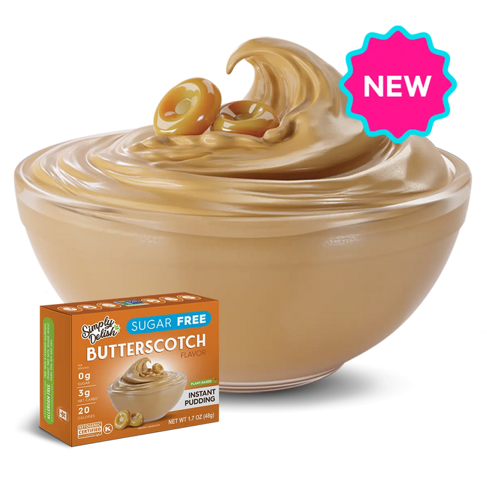 Natural Simply Delish Instant Keto Pudding - Butterscotch 44g
