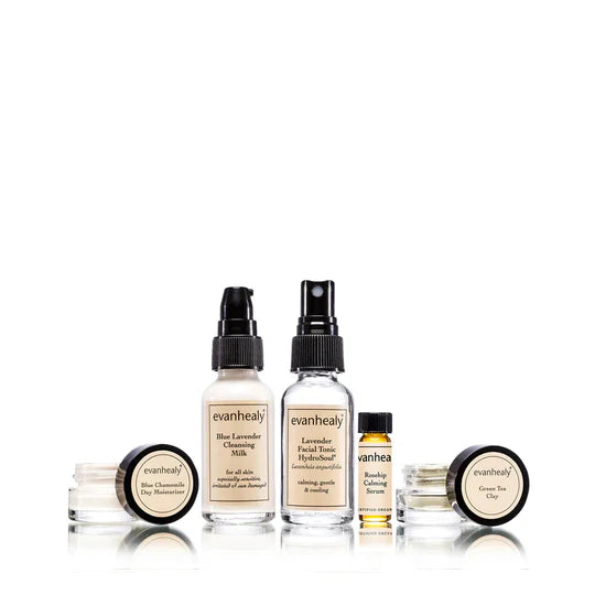Evanhealy Calming Ritual Kit – Complete Skin Ritual for Sensitive Skin (1 Kit) 1Kit