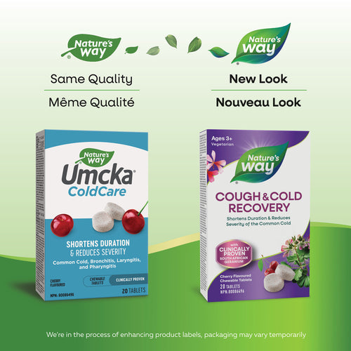 Nature's Way Cough &Cold Recovery 20 chewables