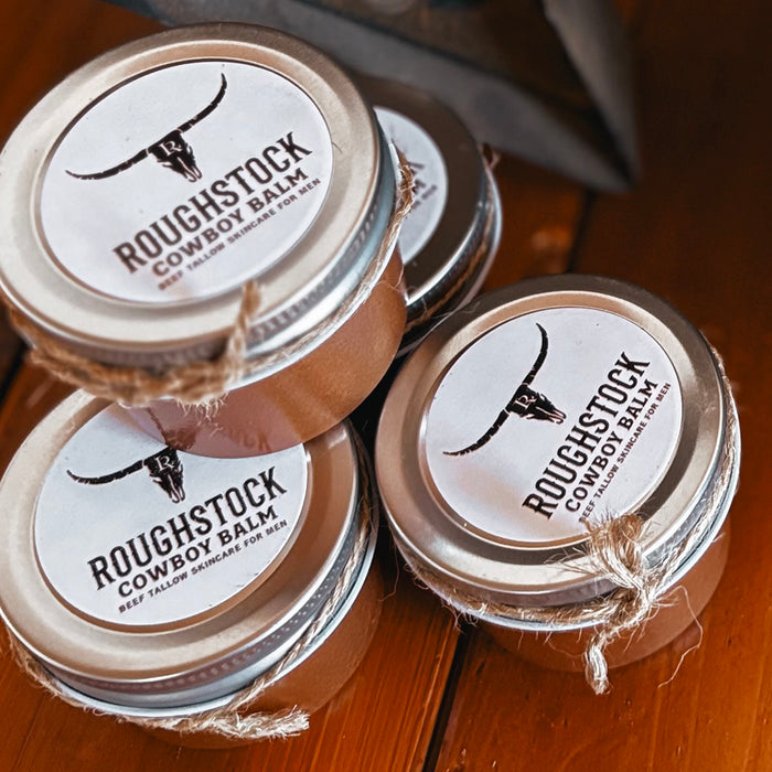 Roughstock Cowboy Balm – Tallow Skincare for Men, Local to Langley (120ml)