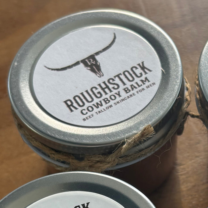 Roughstock Cowboy Balm – Tallow Skincare for Men, Local to Langley (120ml)