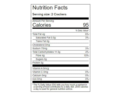 Oh My Yummies Rosemary Crackers Organic, Super Seedy, Gluten Free, Vegan. 130g