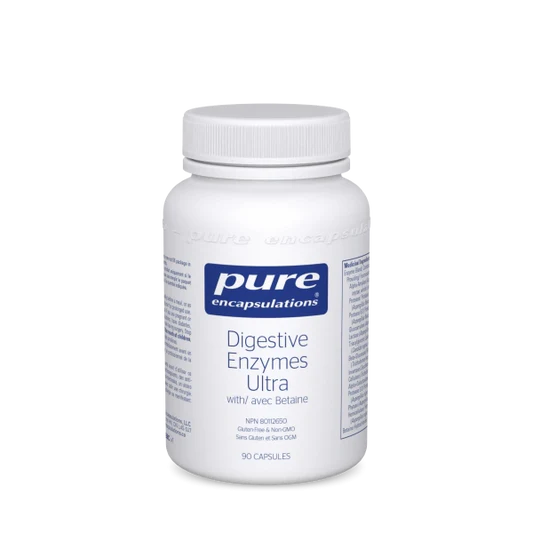 Pure Encapsulations Digestive Enzymes Ultra With Betaine 90 capsules