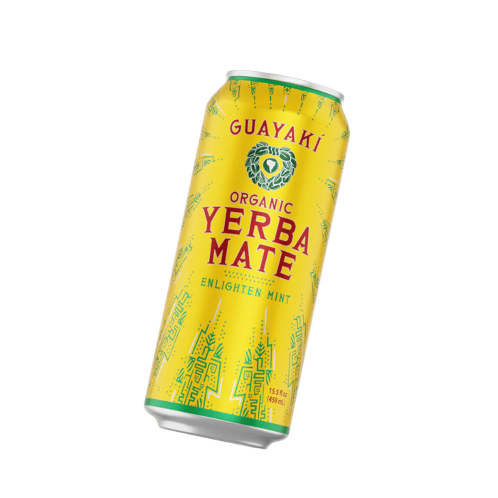 Guayaki Organic Yerba Mate Enlighten Mint Non Sparkling Beverage 458ml