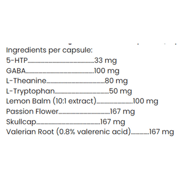 Dream Start - Natural Herbal Blend promoting sleep & relaxation 90vcaps